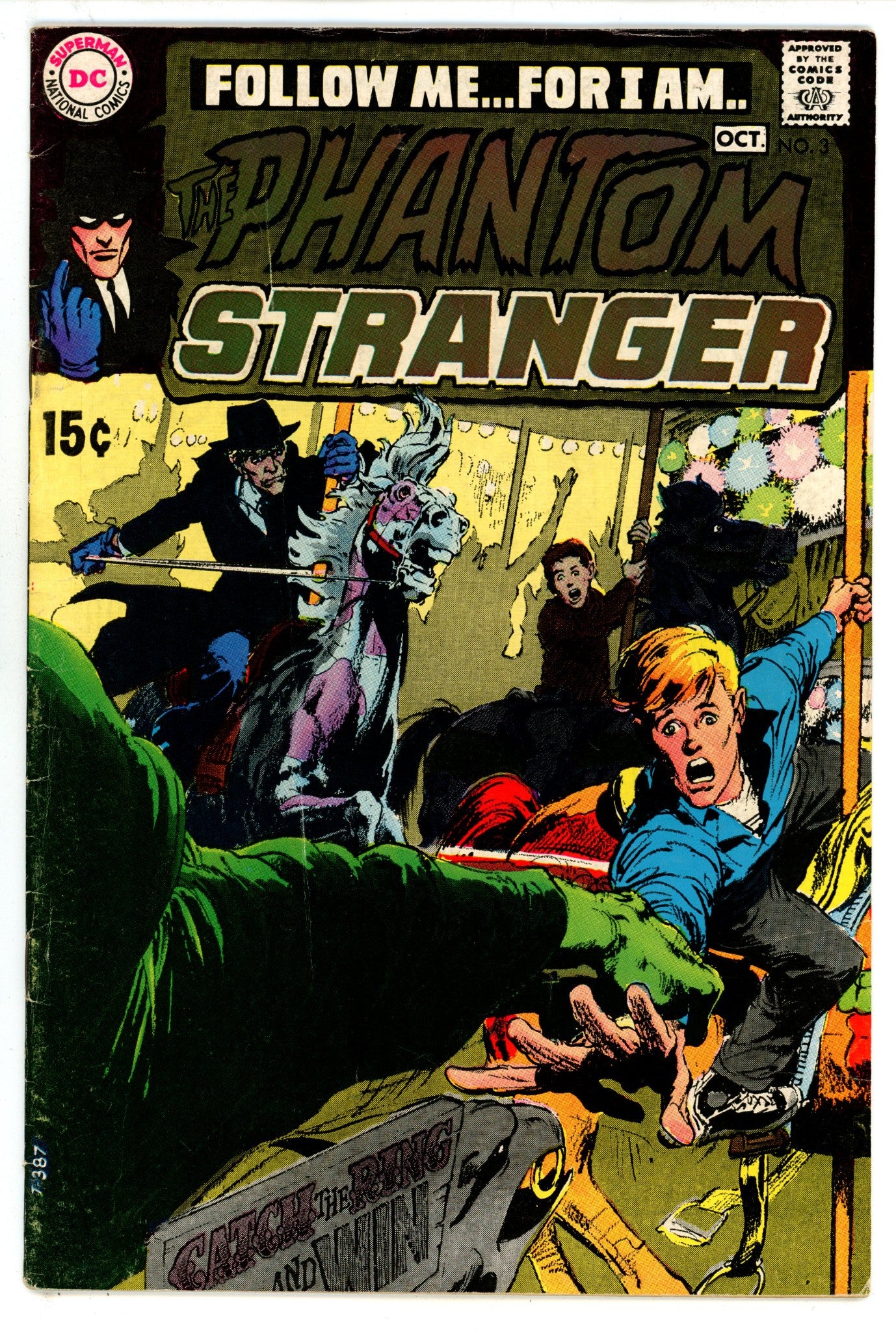 The Phantom Stranger Vol 2 3 VG+ (4.5) (1969) 