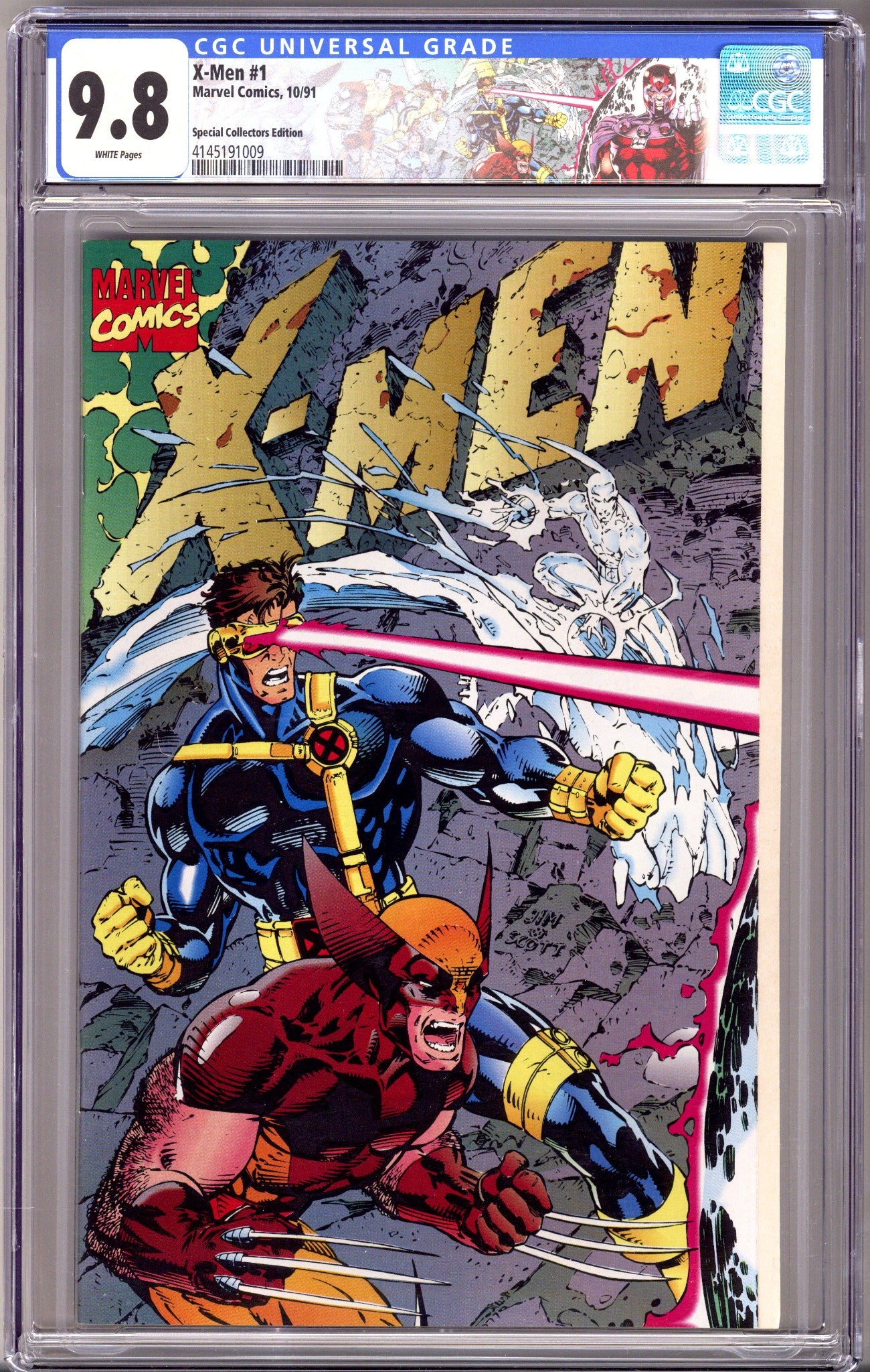 X-Men Vol 1 1 CGC 9.8 (NM/M) Gatefold (1991) 