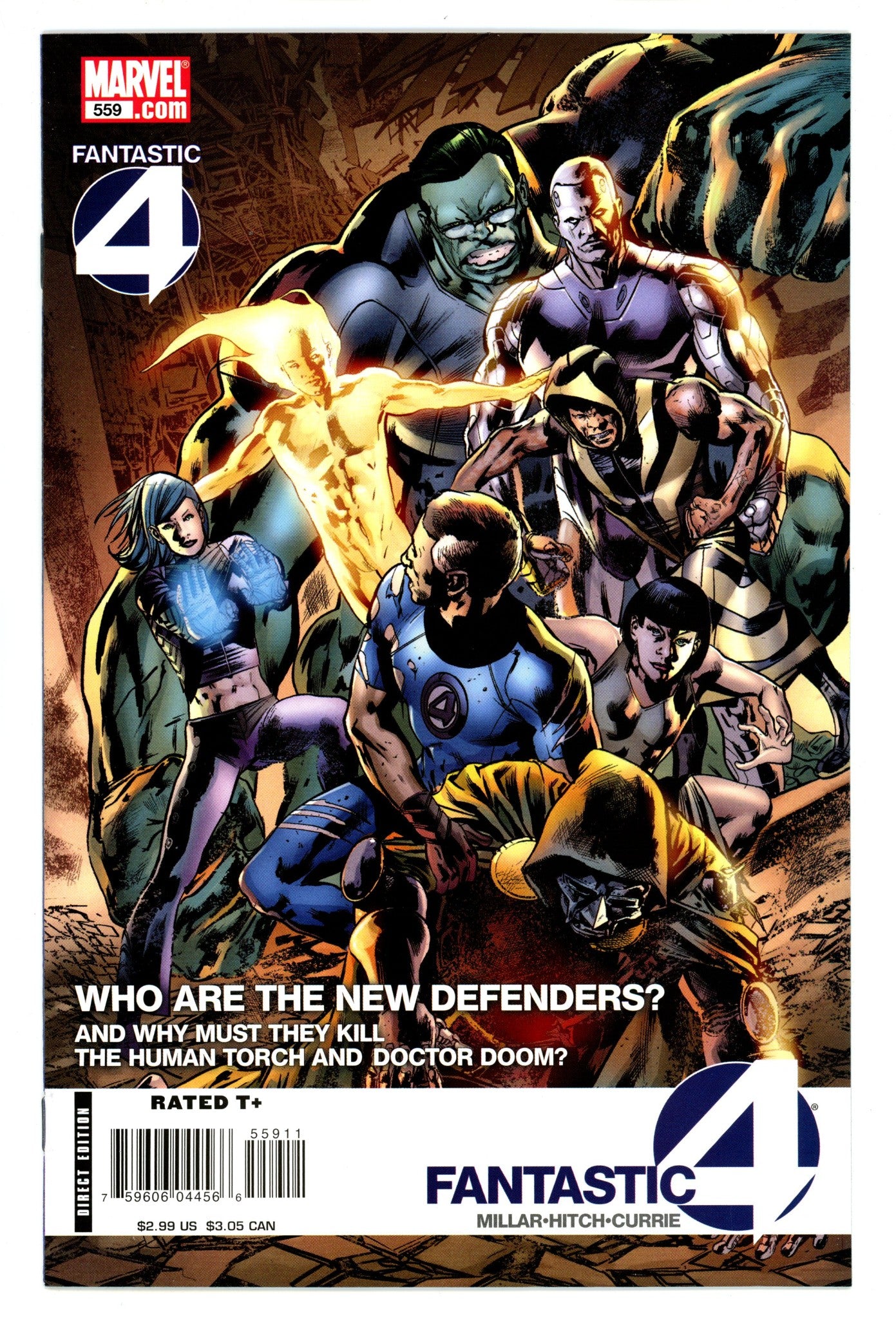 Fantastic Four Vol 3 559 High Grade (2008) 
