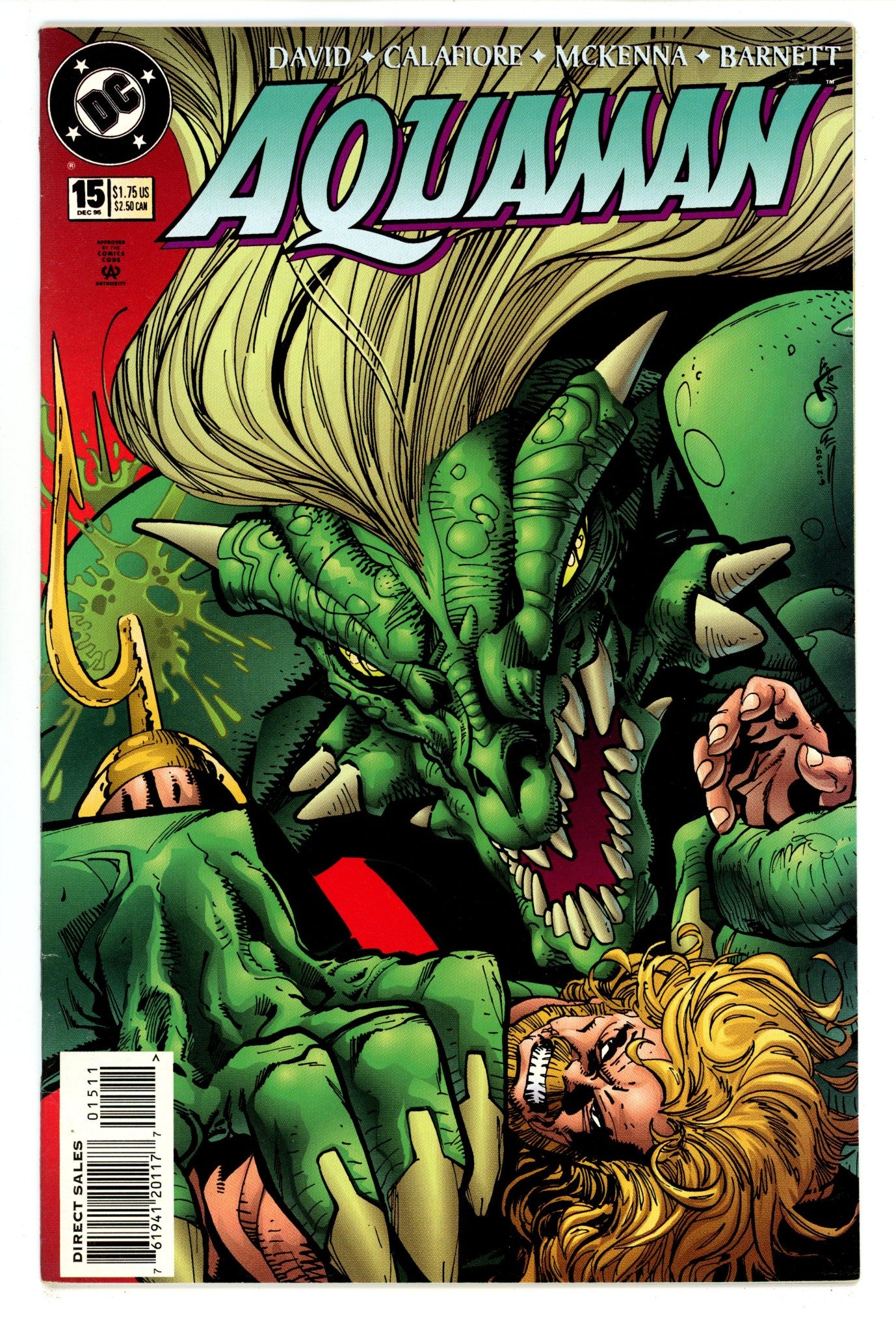 Aquaman Vol 5 15 Mid Grade (1995) 