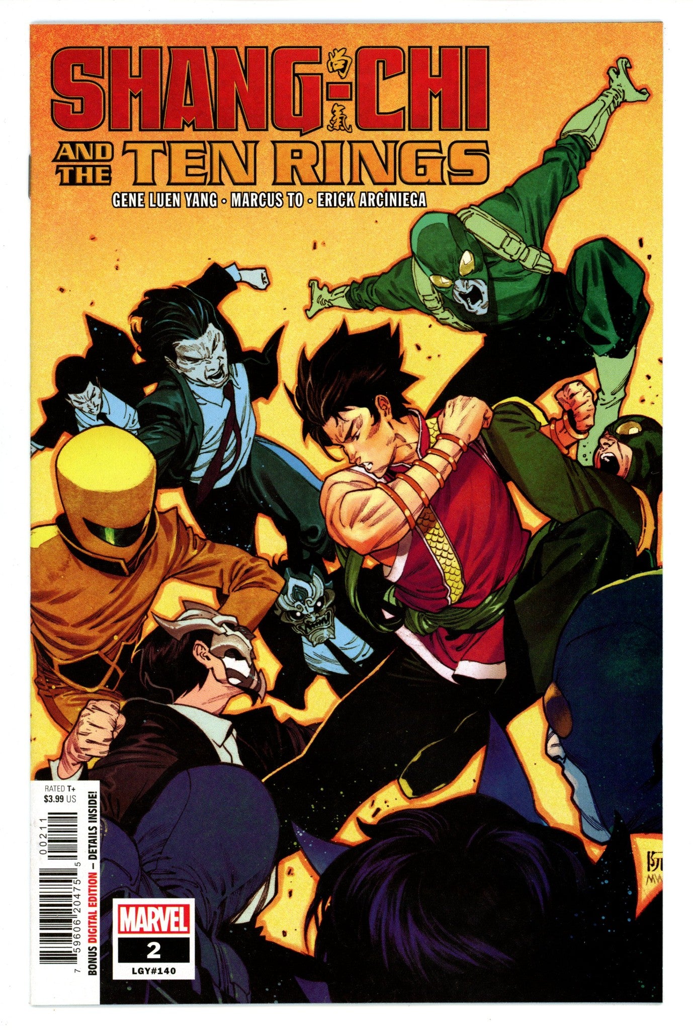 Shang-Chi and the Ten Rings 2 (140) High Grade (2022) 
