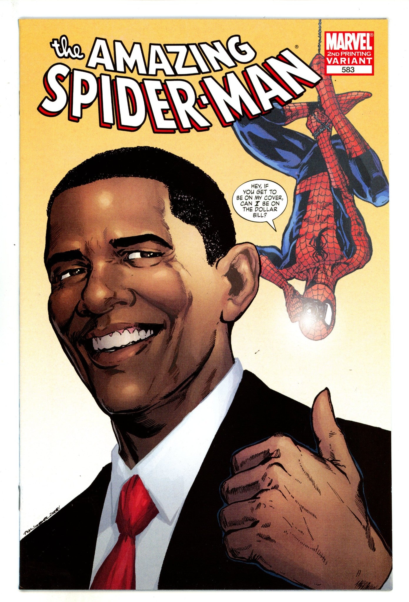 The Amazing Spider-Man Vol 2 583 VF/NM (9.0) (2009) 2nd Print 