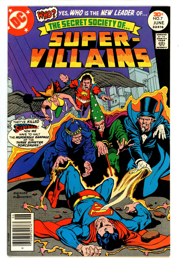 Secret Society of Super-Villains 7 Mid Grade (1977)