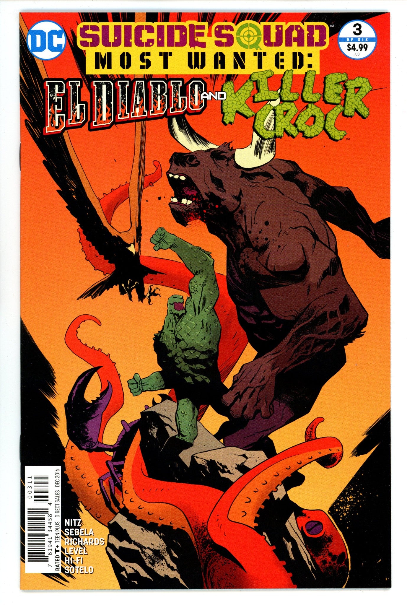 Suicide Squad Most Wanted: El Diablo & Boomerang 3 High Grade (2016) 