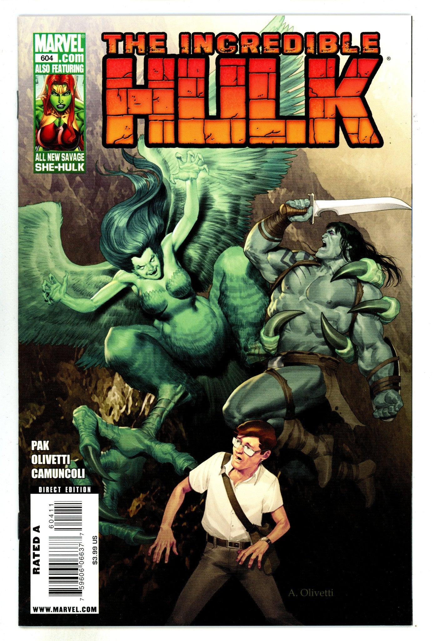 Incredible Hulk Vol 1 604 High Grade (2010) 