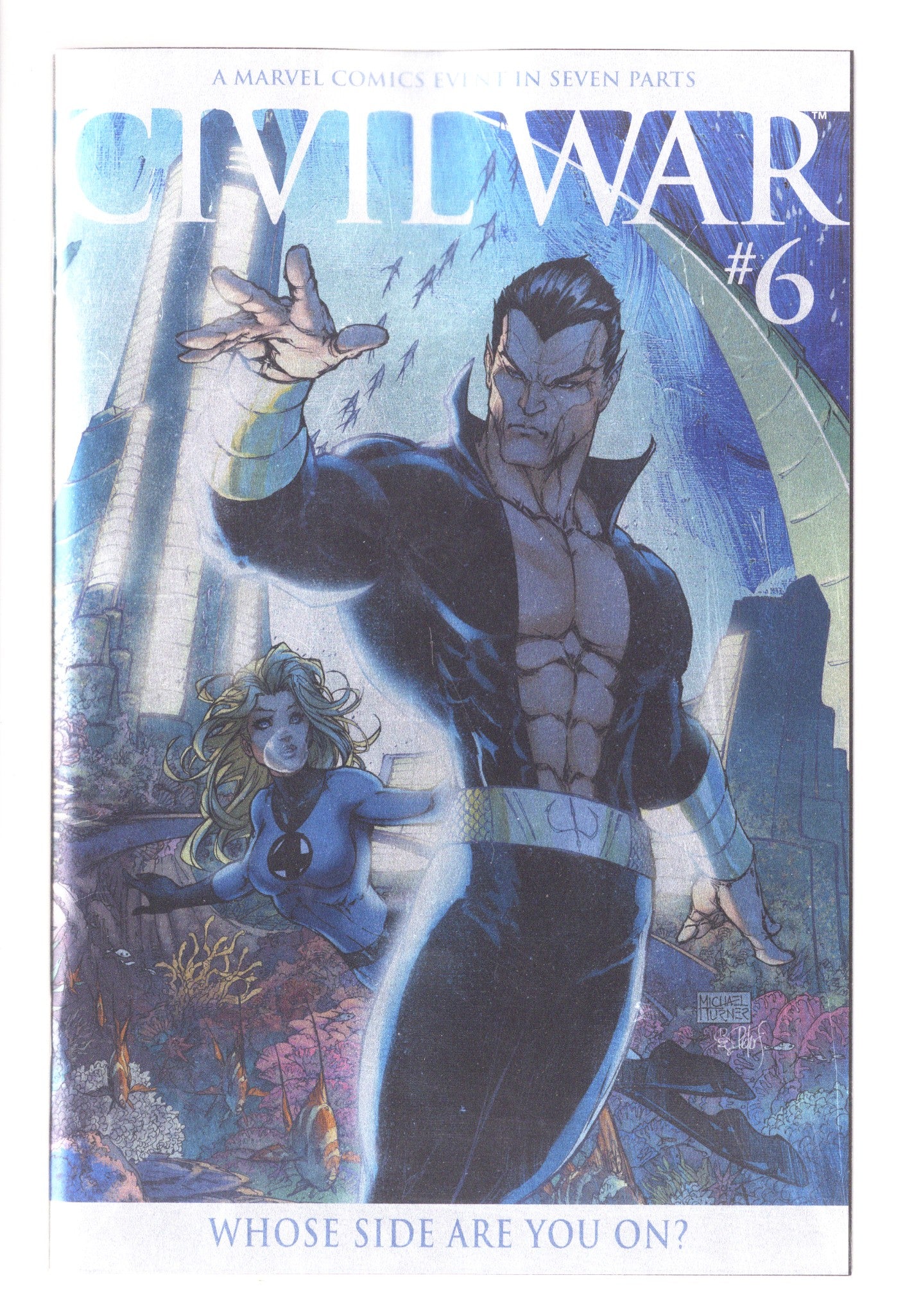 Civil War Vol 1 6 Turner  Facsimile Foil Variant   (2026)