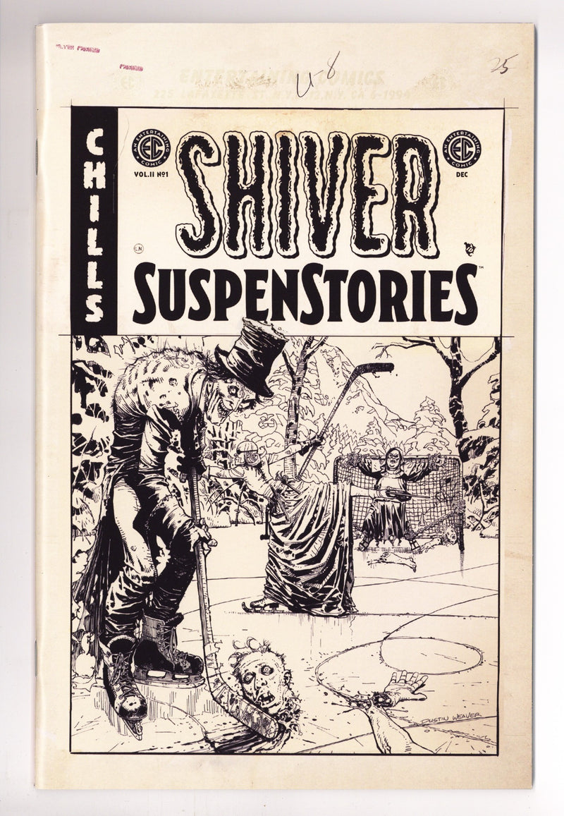 EC Shiver Suspenstories 2 1 Weaver B&W Incentive NM- (2025)