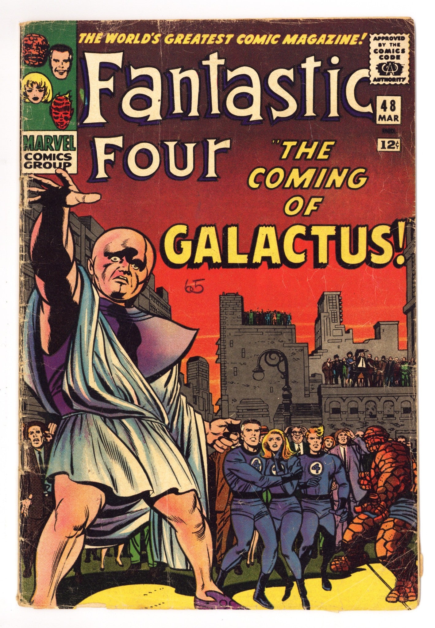 Fantastic Four Vol 1 48 VG- (3.5) (1966) 