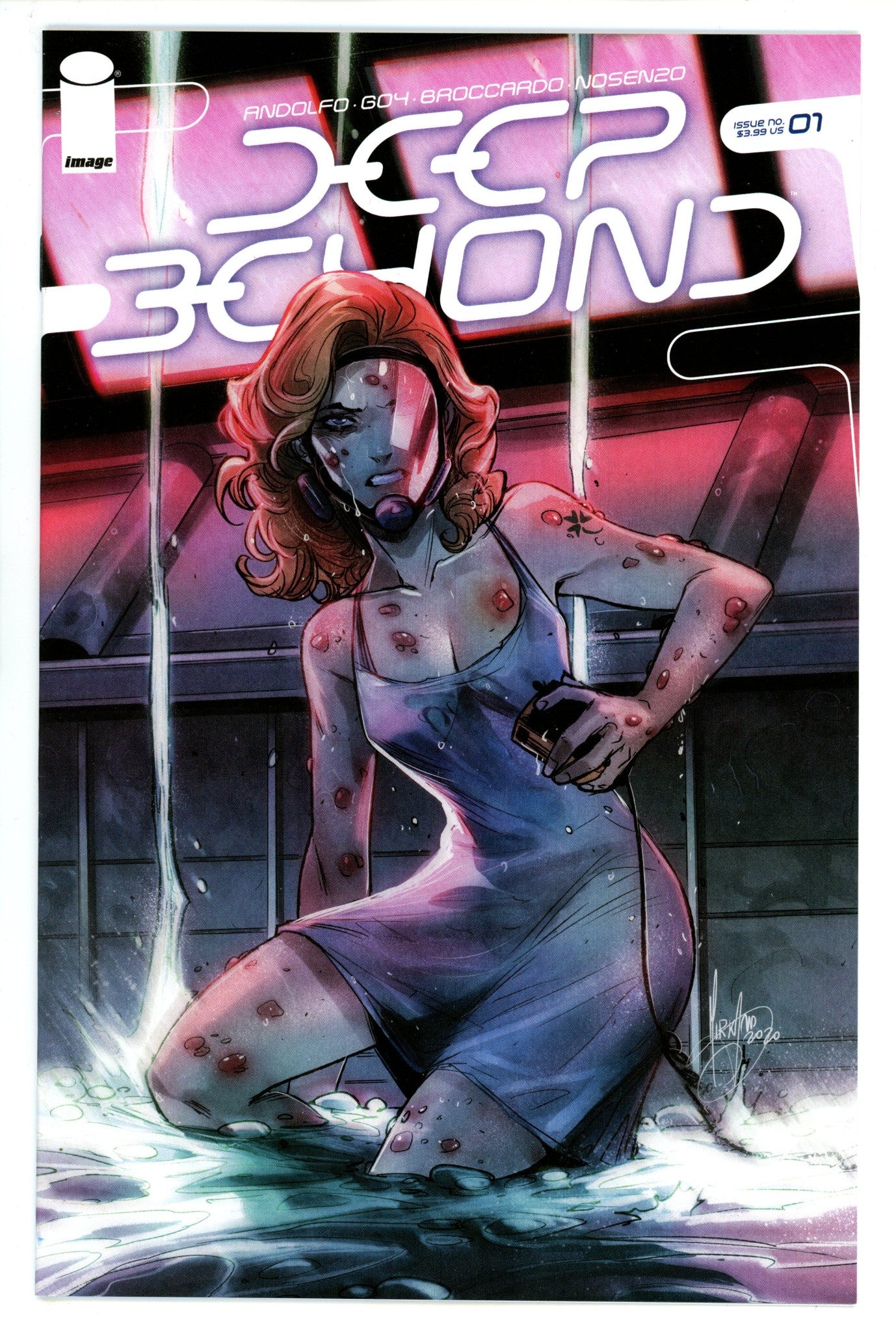 Deep Beyond 1 High Grade (2021) Andolfo Variant 