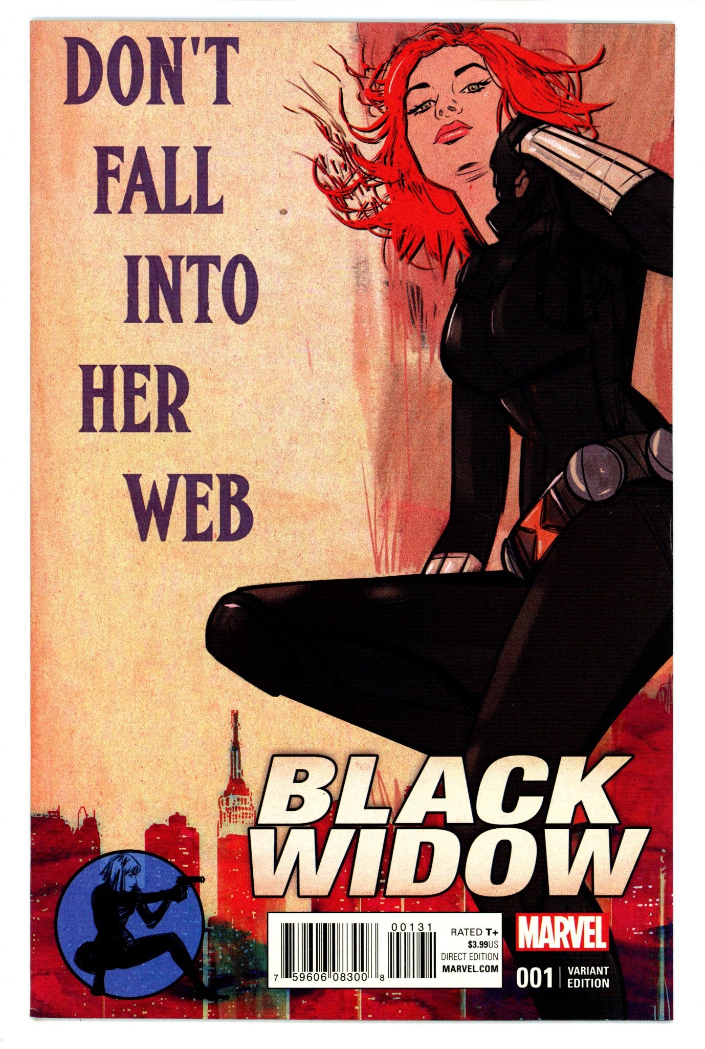 Black Widow Vol 7 1 VF+ (8.5) (2016) Lotay Variant 