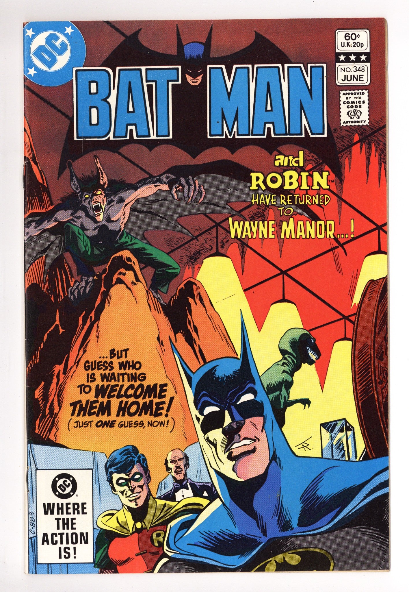 Batman Vol 1 348 Mid Grade (1982) 