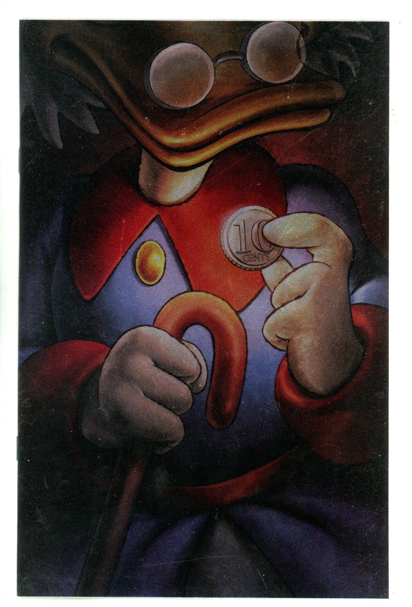 Ducktales 1 Quah Foil Virgin Incentive Variant NM- (2024)