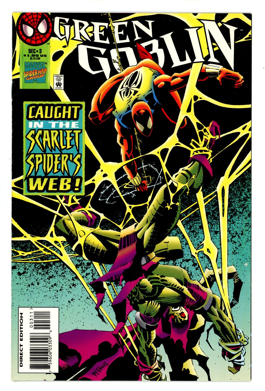 Green Goblin Vol 1 3  High Grade   (1995)