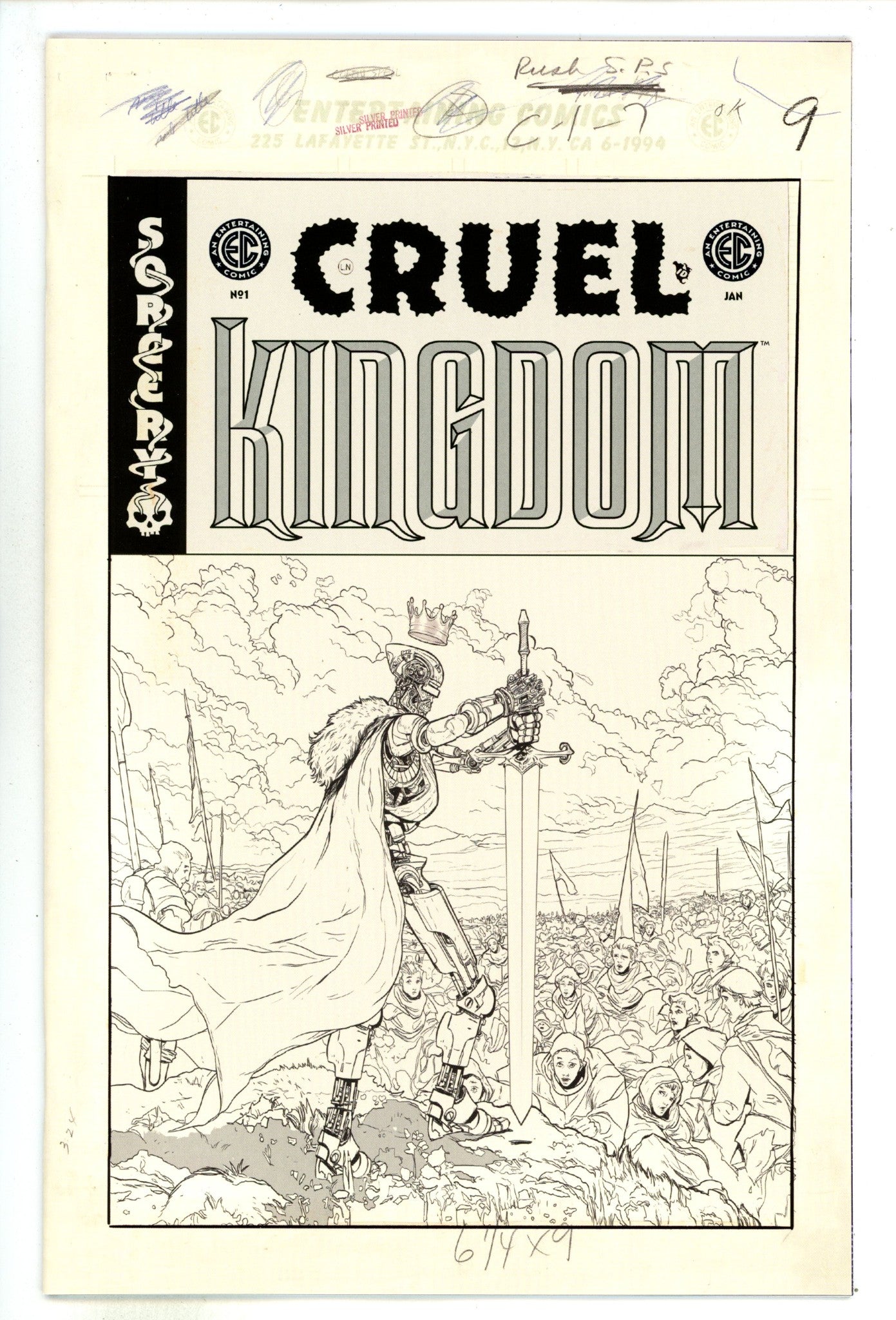 EC Cruel Kingdom 1 Pollina B&W Incentive Variant NM+ (2025)