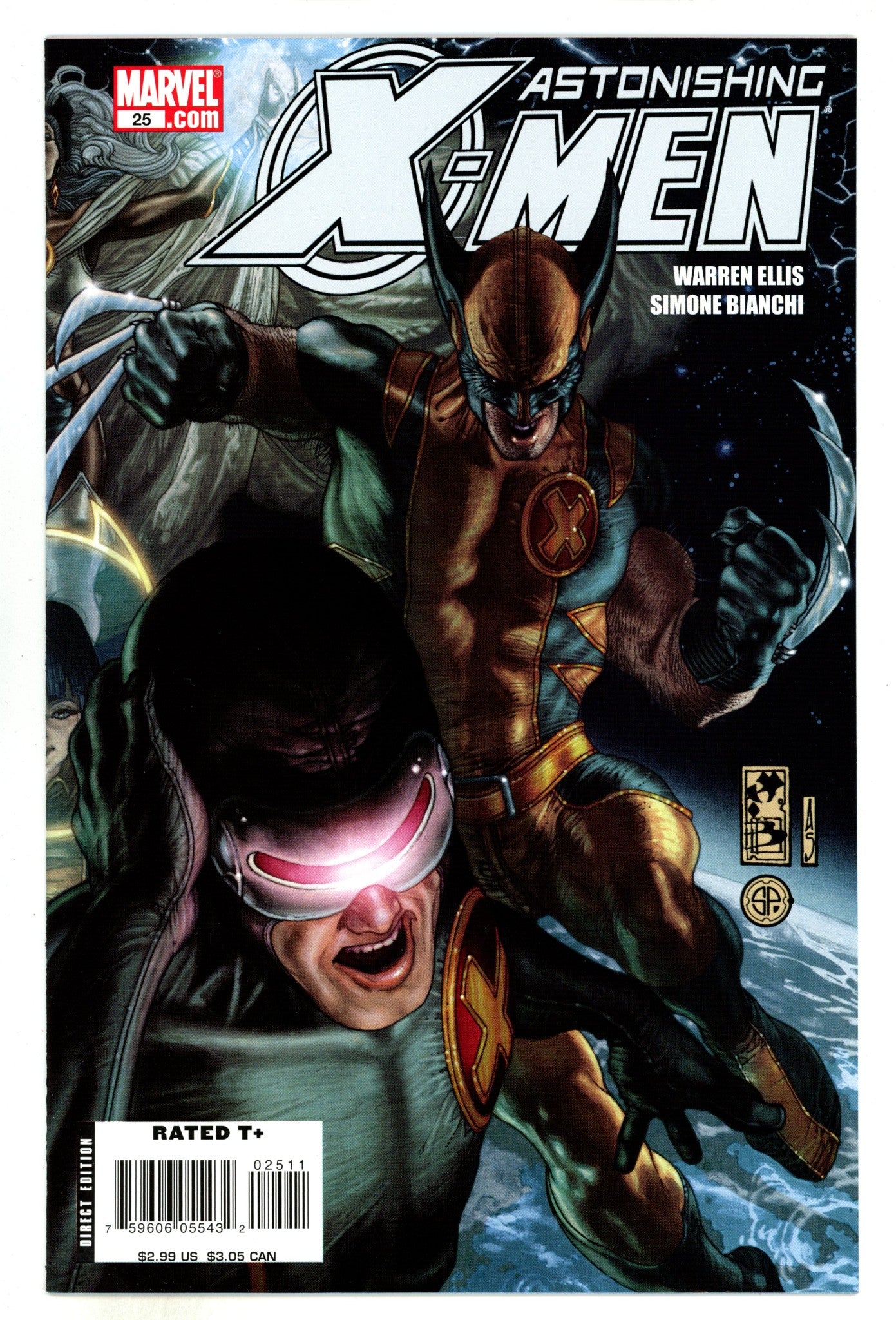 Astonishing X-Men Vol 3 25  High Grade  (2008)  