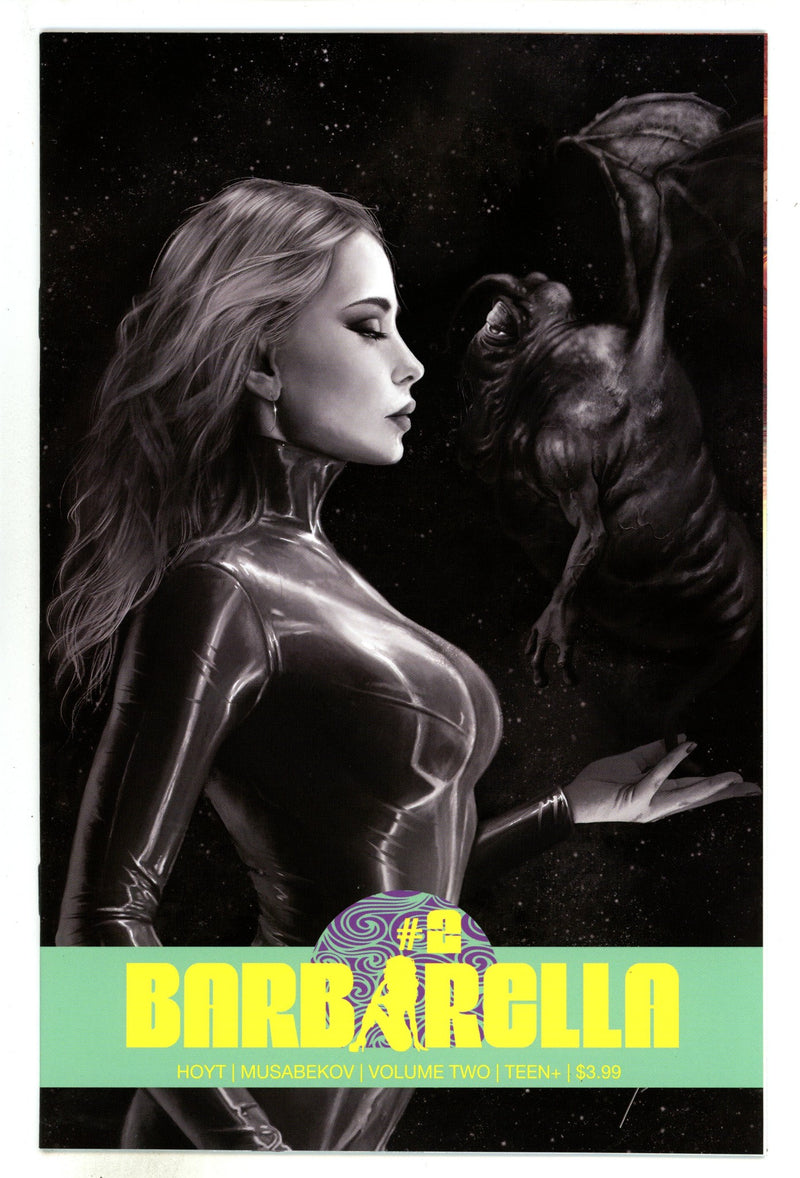 Barbarella Vol 2 2 VF/NM (9.0) (2021) Cohen B&W Incentive Variant 