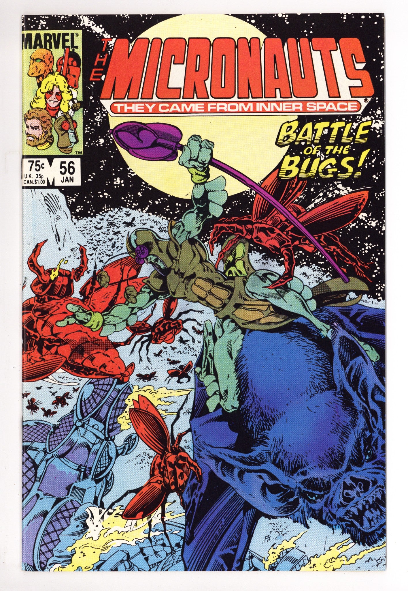 Micronauts Vol 1 56 High Grade (1984) 