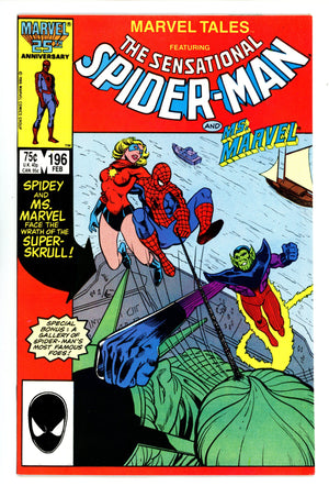 Marvel Tales Vol 2 196 NM- (9.2) (1987)