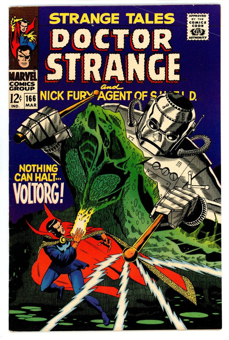 Strange Tales Vol 1 166 FN+ (6.5) (1968) 