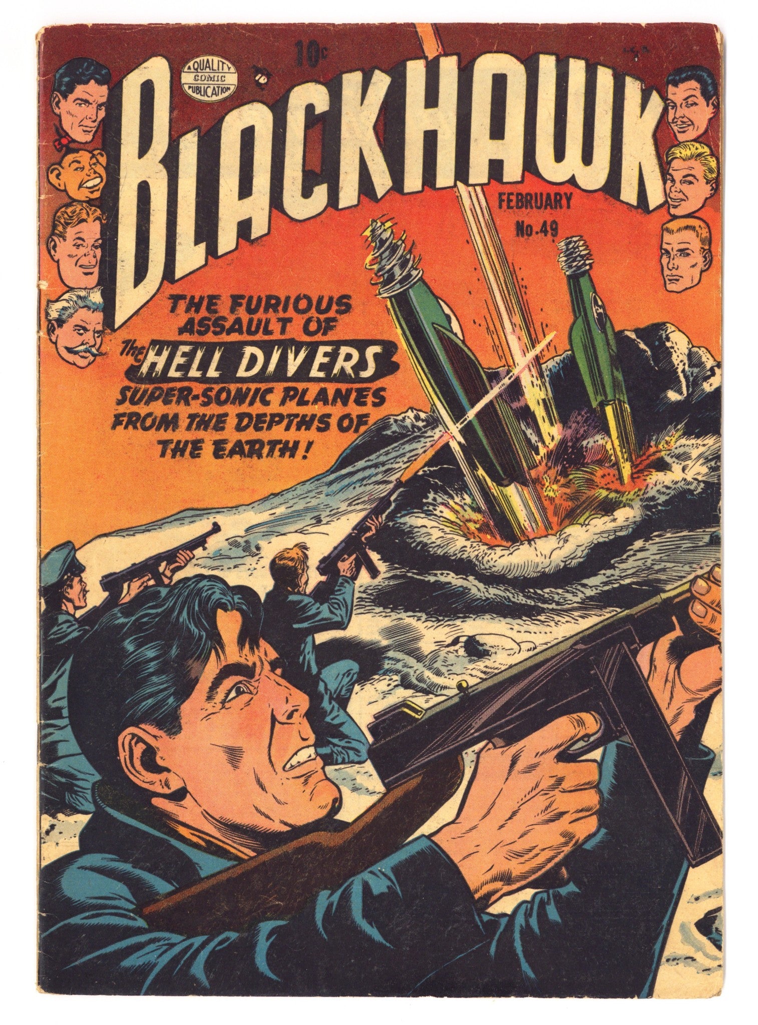 Blackhawk Vol 1 49 VG (4.0) (1952) 