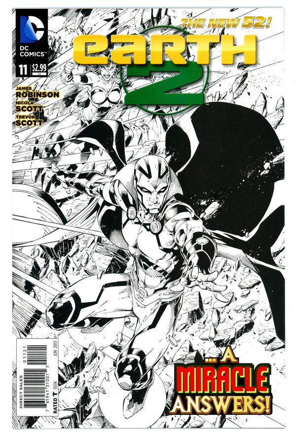 Earth 2 11 High Grade (2013) Booth B&W Incentive Variant