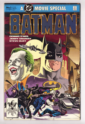 Batman: The Official Comic Adaptation of the Warner Bros. Motion Picture [nn] Mid Grade (1989)