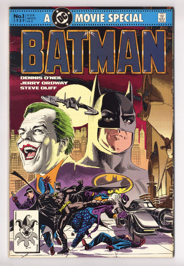 Batman: The Official Comic Adaptation of the Warner Bros. Motion Picture [nn] Mid Grade (1989)