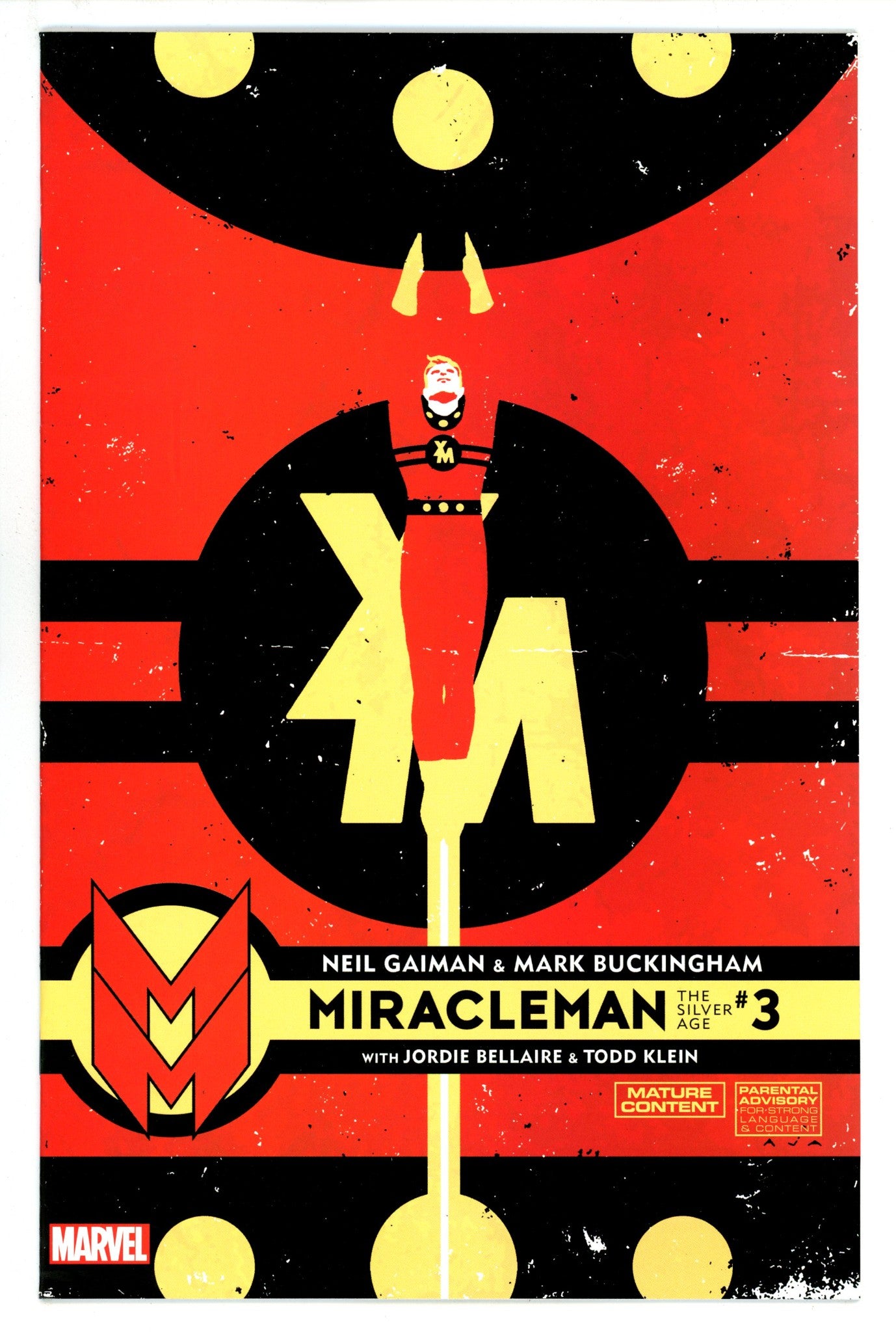 Miracleman by Gaiman and Buckingham: The Silver Age 3 High Grade (2023) Aja Variant 