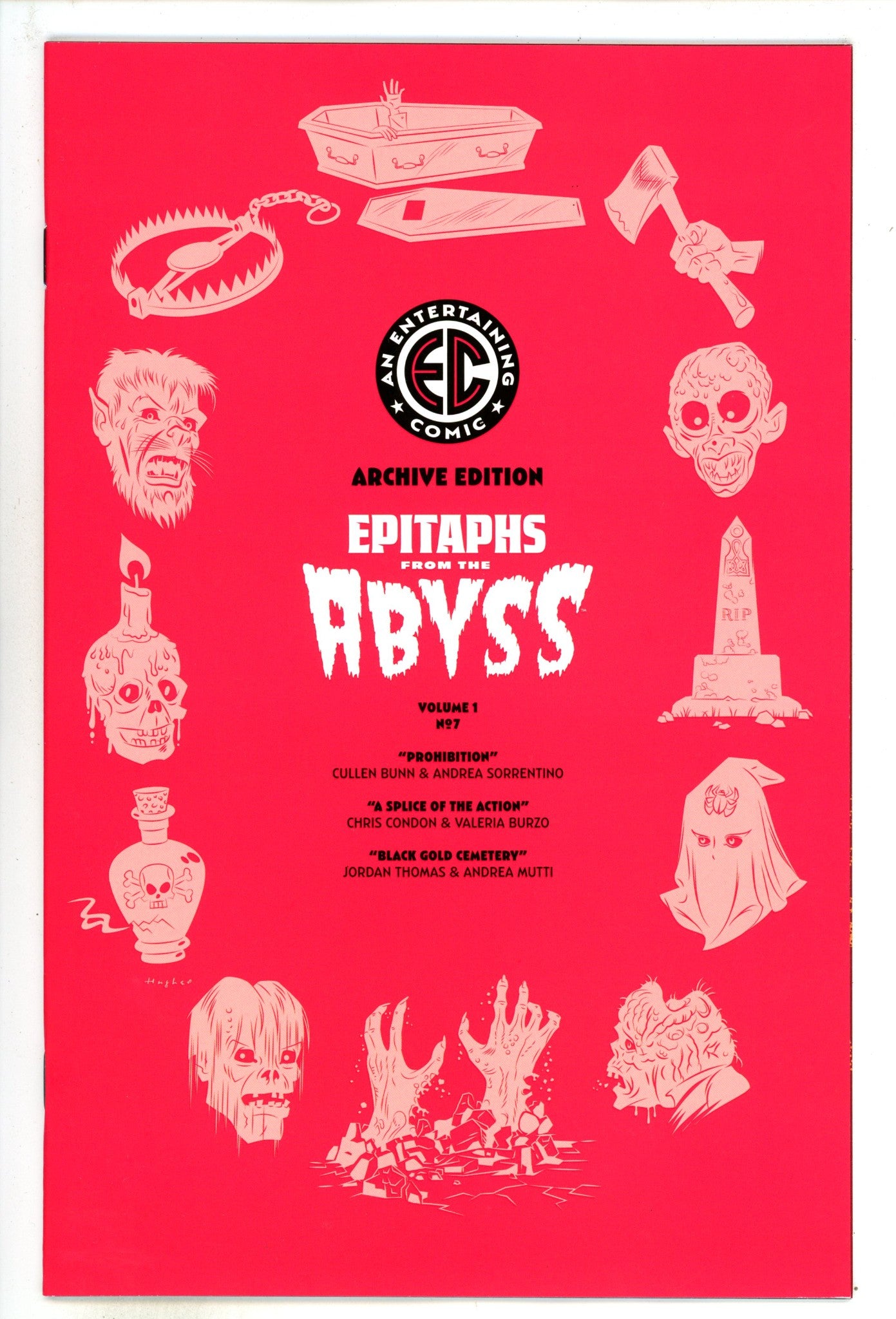 EC Epitaphs From The Abyss  7 Hughes  Incentive Variant NM+  (2025)