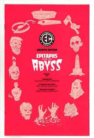 EC Epitaphs From The Abyss 7 Hughes Incentive Variant NM+ (2025)