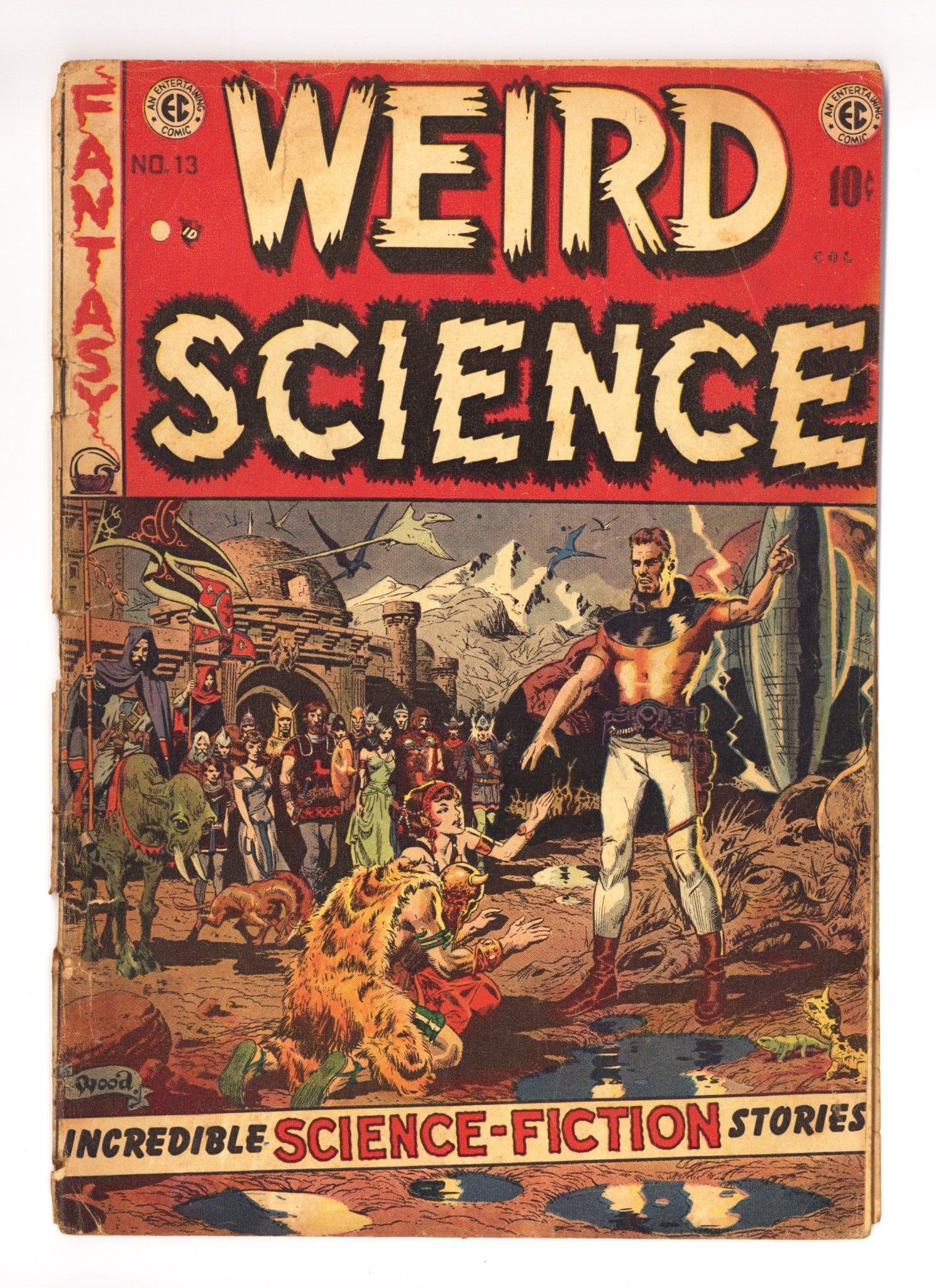 Weird Science Vol 1 13 GD+ (2.5) (1952) Canadian Edition 