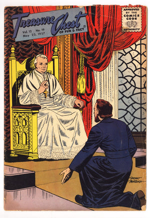 Treasure Chest of Fun and Fact Vol 12 19 [225] Very Low Grade (1957)