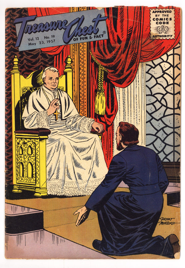 Treasure Chest of Fun and Fact Vol 12 19 [225] Very Low Grade (1957)