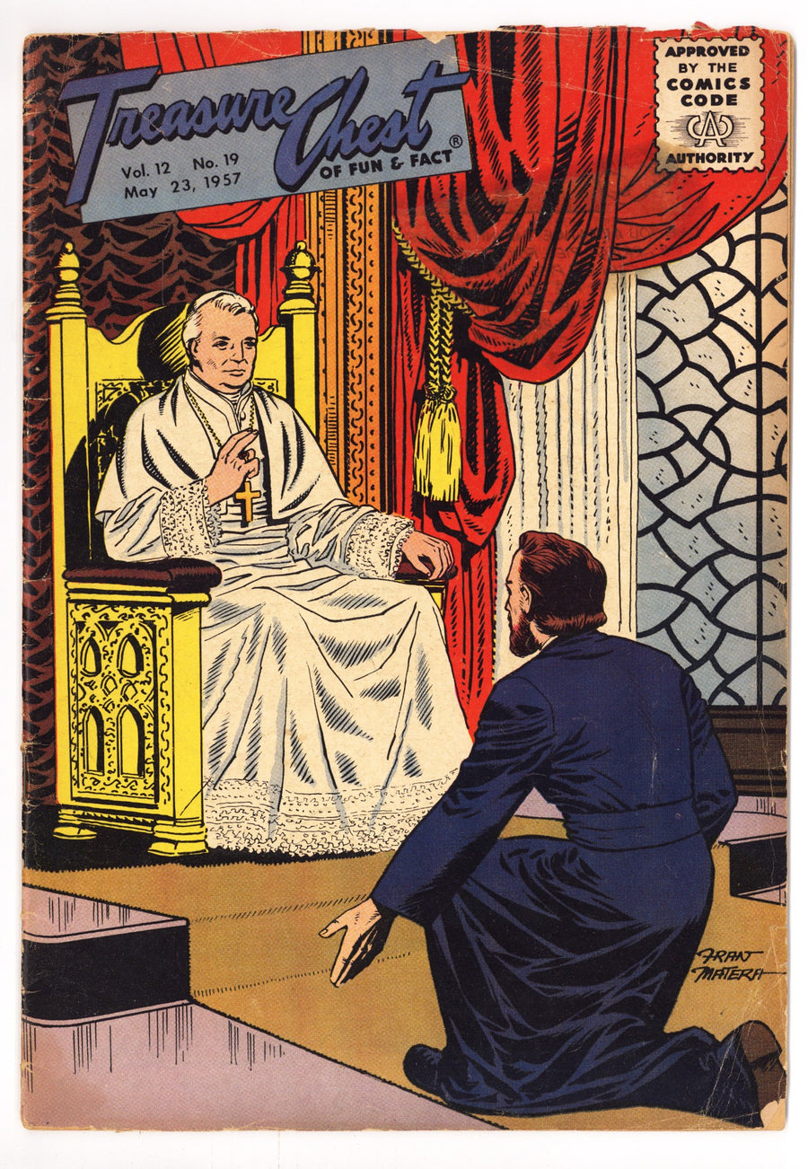 Treasure Chest of Fun and Fact Vol 12 19 [225] Very Low Grade (1957) 