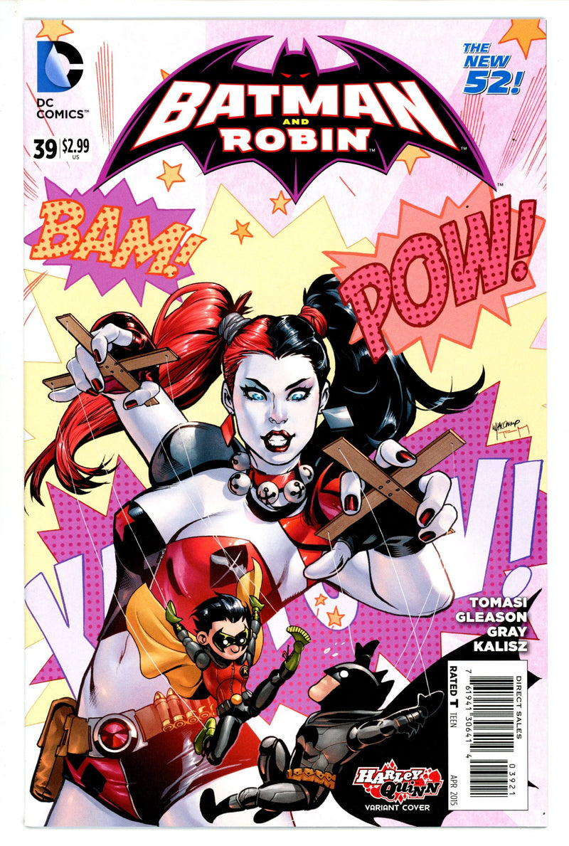 Batman and Robin Vol 2 39 High Grade (2015) Lupacchino Variant 