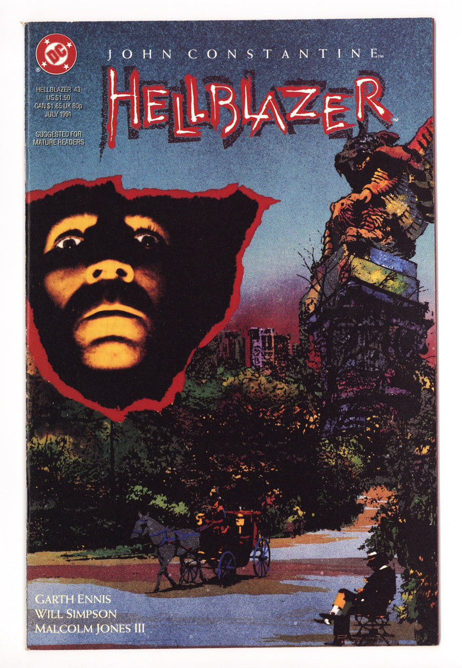 Hellblazer Vol 1 43 Mid Grade (1991) 