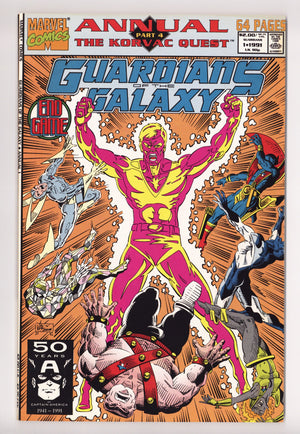Guardians of the Galaxy Annual Vol 1 1 Mid Grade (1991)