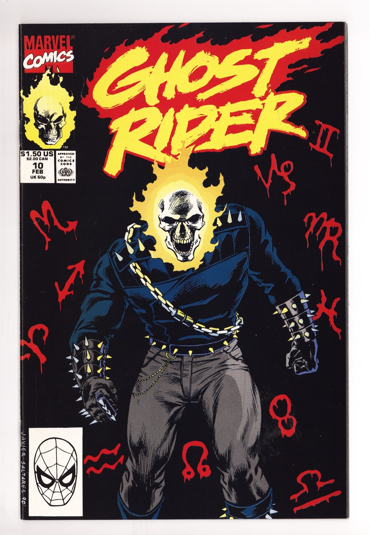 Ghost Rider Types Ghost Rider Vol 2 10 Mid Grade Marvel (1991) | CaptCan Comics — CaptCan ...