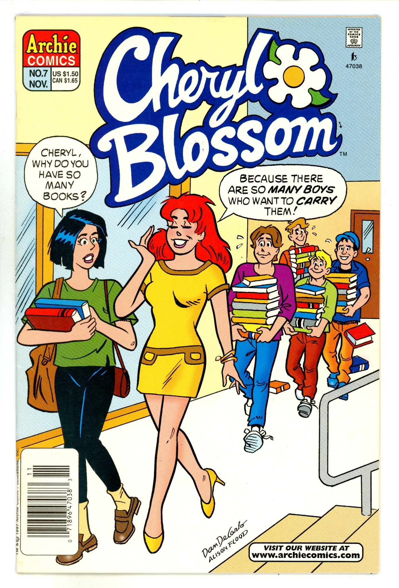 Cheryl Blossom 7 Low Grade (1997) Newsstand 