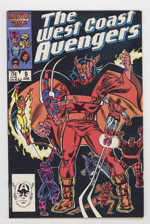 West Coast Avengers Vol 2 9 Mid Grade (1986)