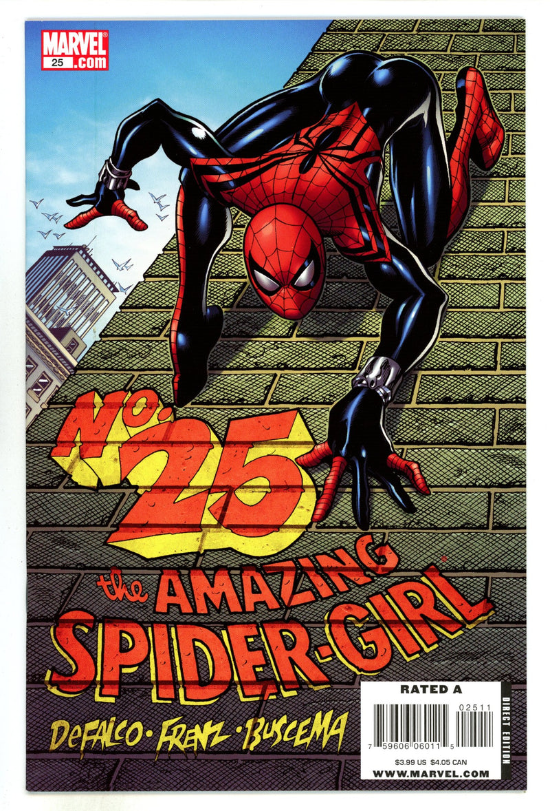 Amazing Spider-Girl  25  Mid Grade  (2008)  
