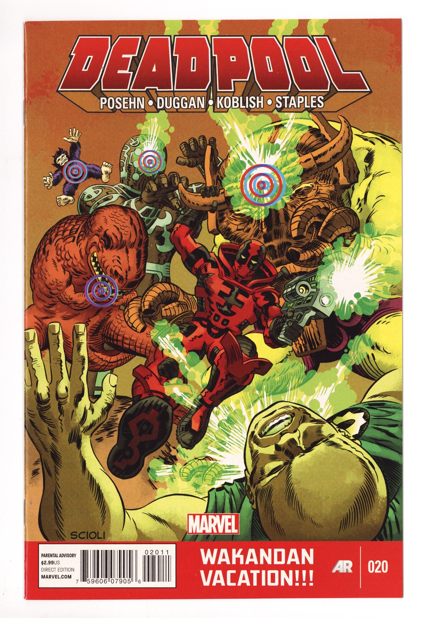 Deadpool Vol 4 20 High Grade (2014) 