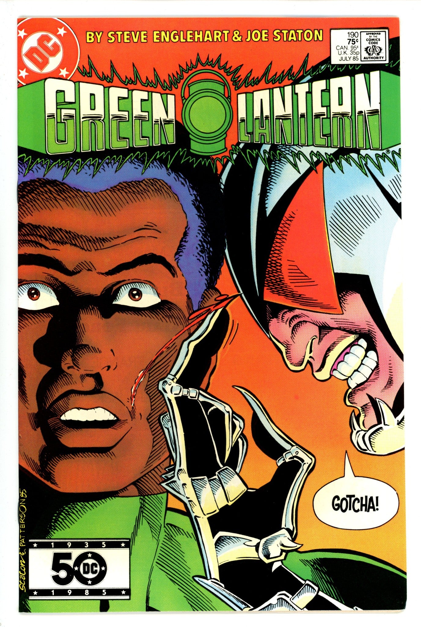 Green Lantern Vol 2 190 High Grade (1985) 