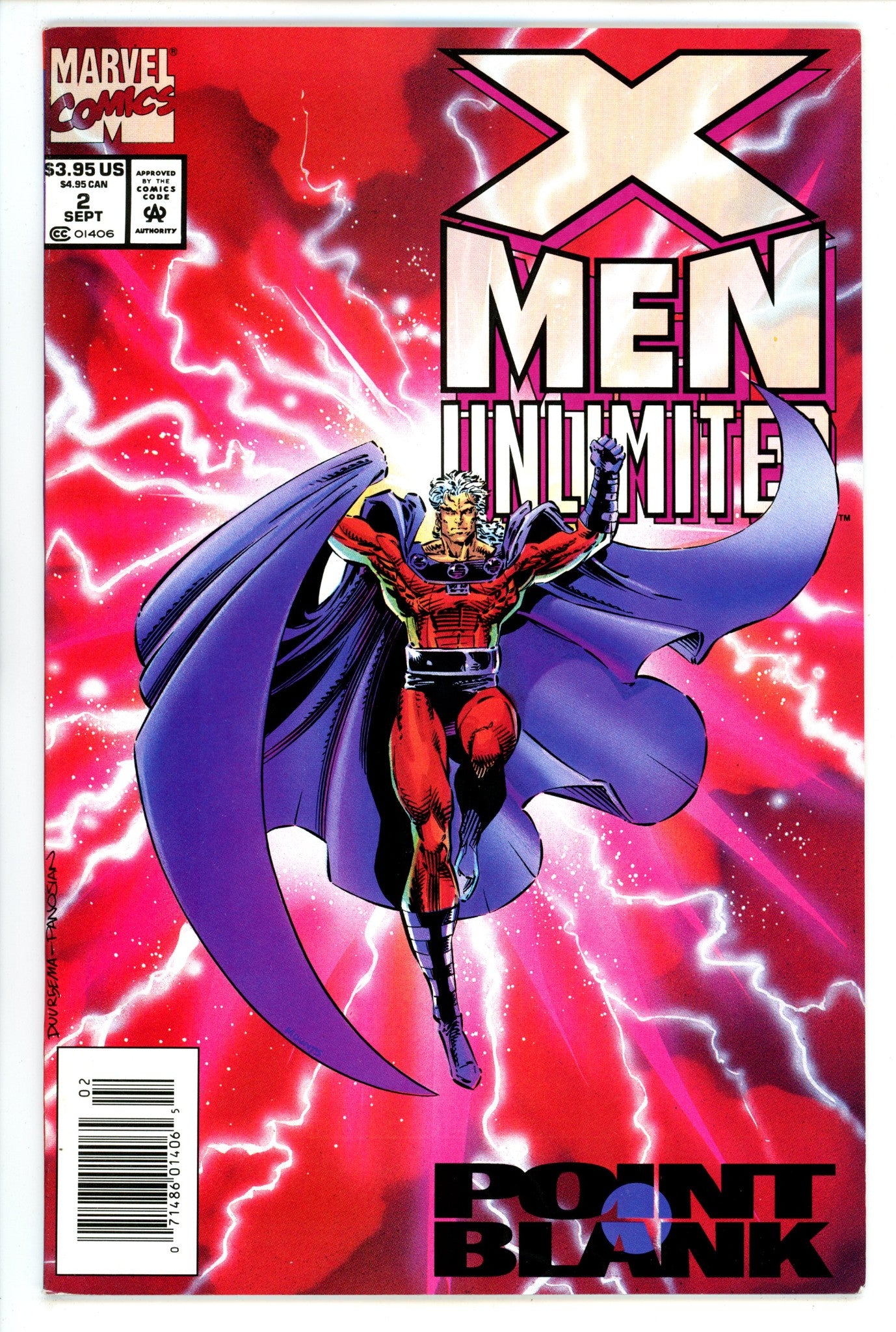 X-Men Unlimited Vol 1 2 Mid Grade (1993) Newsstand 