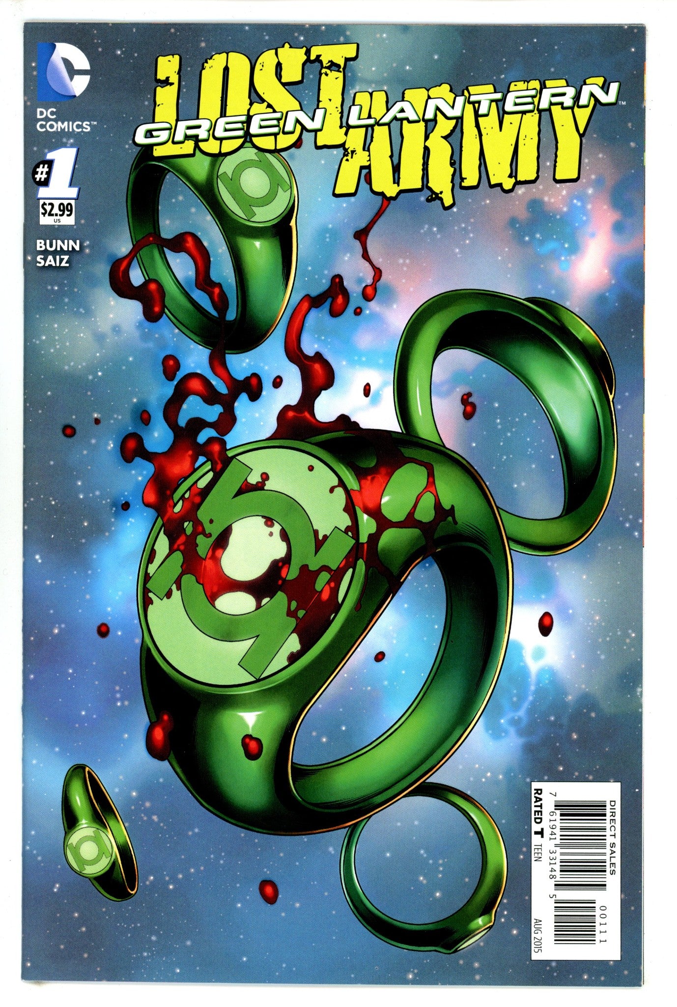 Green Lantern: Lost Army 1 (2015)