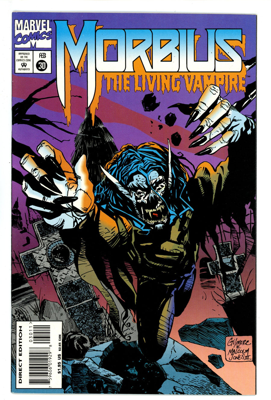 Morbius: The Living Vampire Vol 1 30 VF (8.0) (1995) 