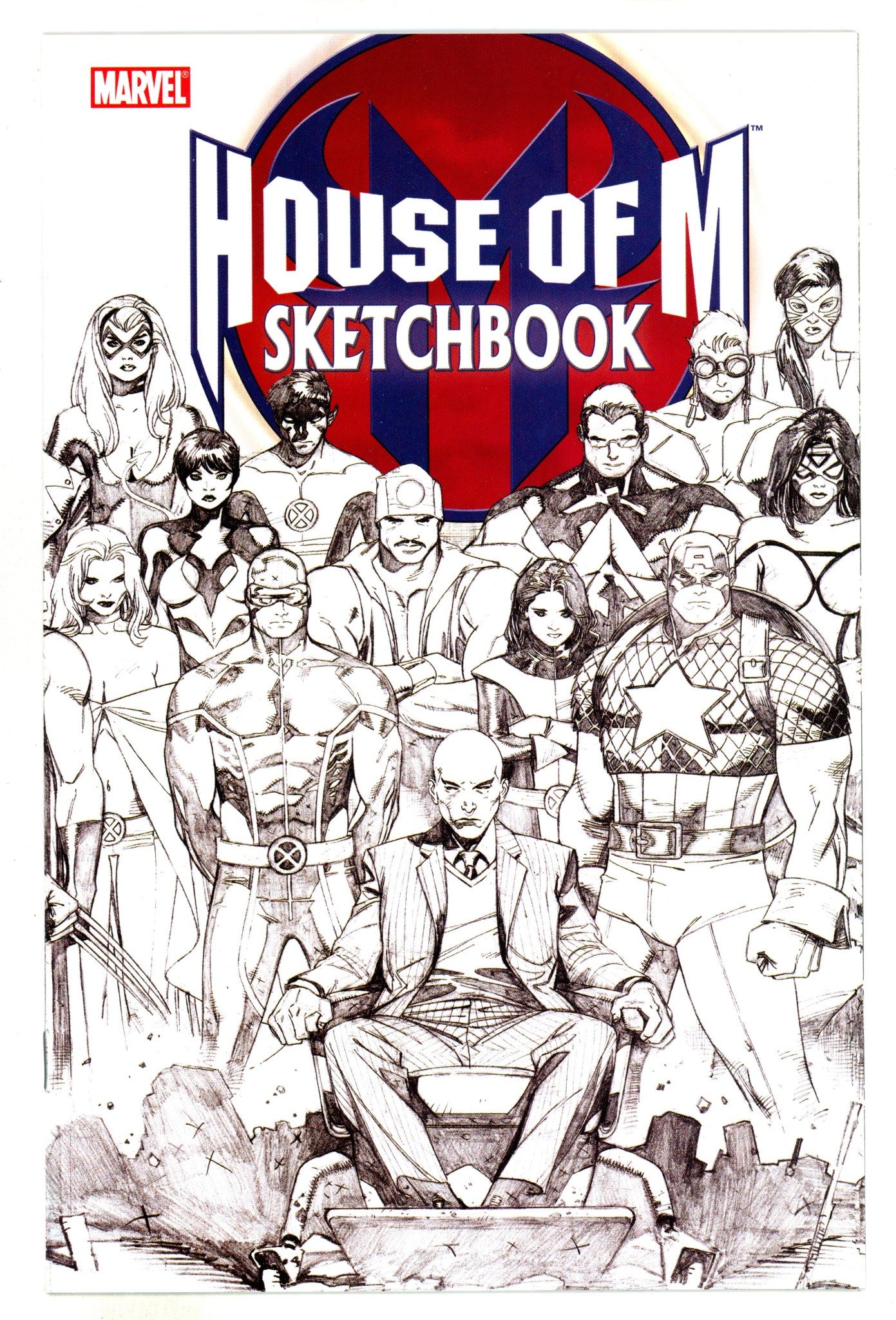House of M Sketchbook [nn] High Grade (2005) 