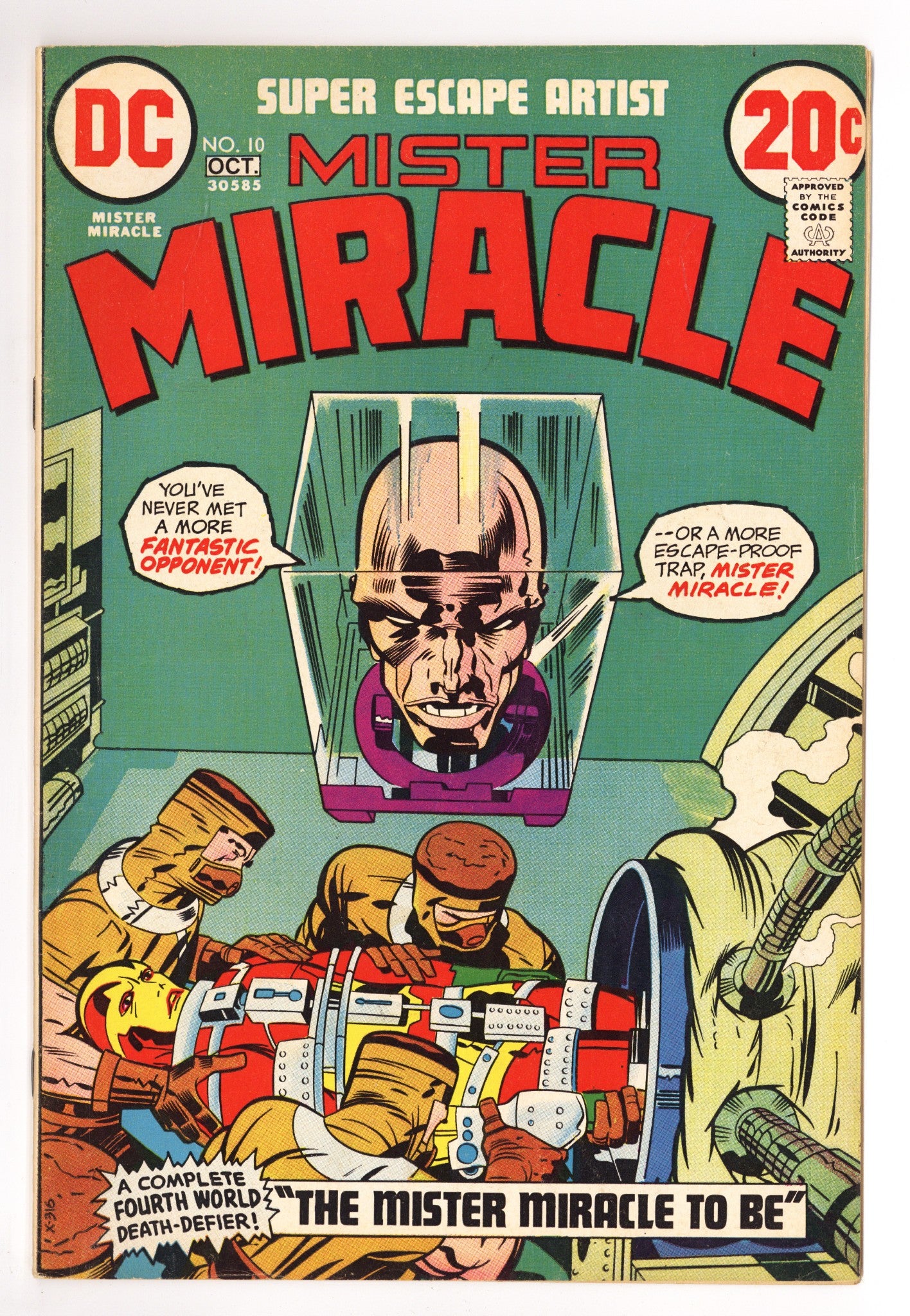 Mister Miracle Vol 1 10 VG+ (4.5) (1972) 