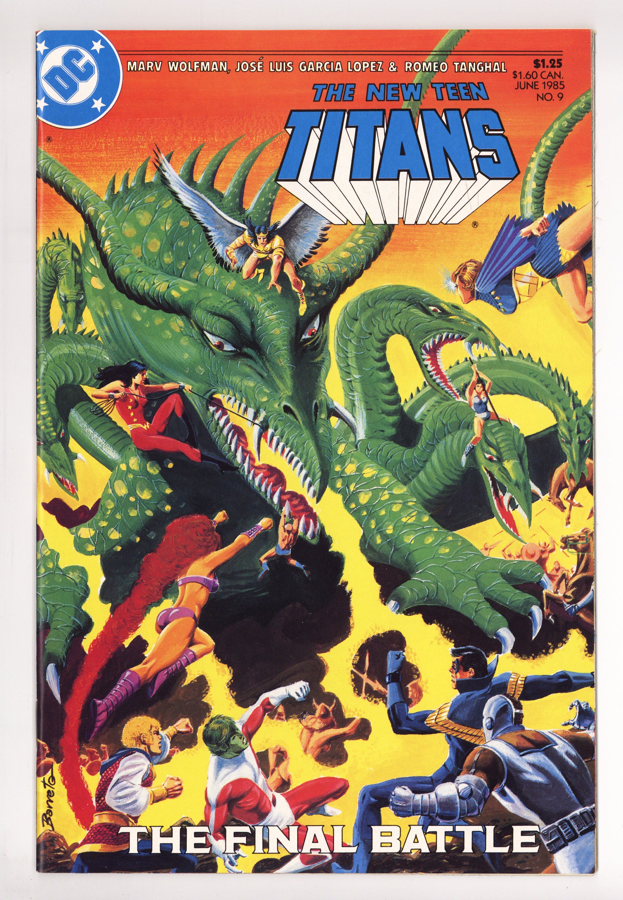 The New Teen Titans Vol 2 9 High Grade (1985) 