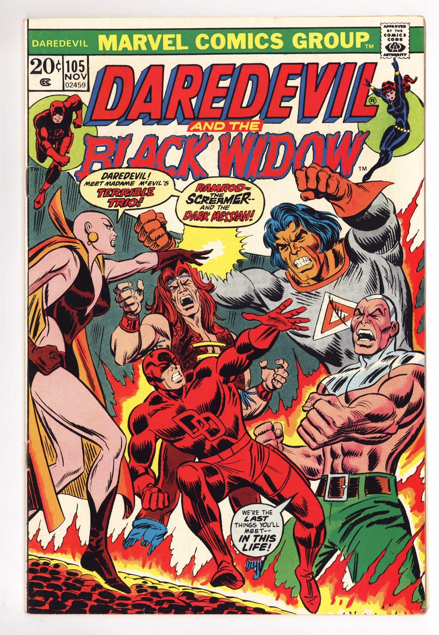 Daredevil Vol 1 105 VG+ (4.5) (1973) 